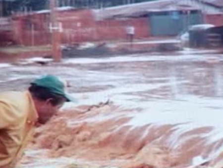 chuva alagamento